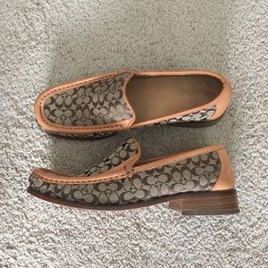 COACH Monogram Loafers